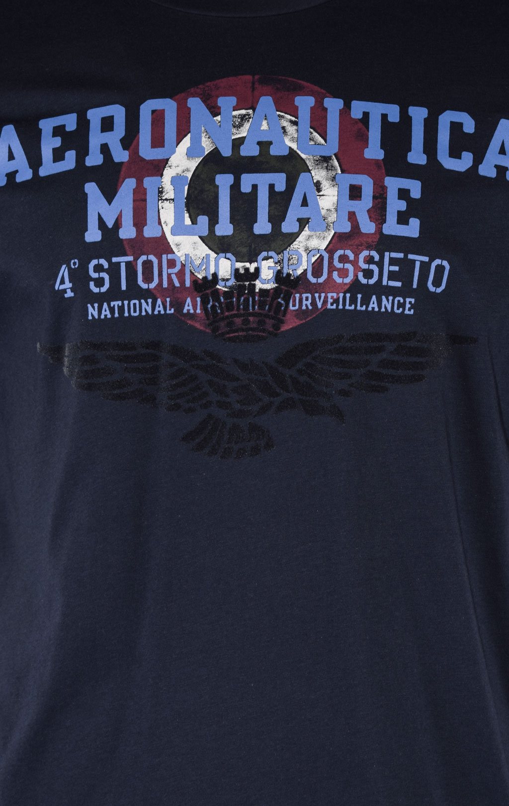 Футболка AERONAUTICA MILITARE big size SS 22/TR dark navy (TS 1940) 