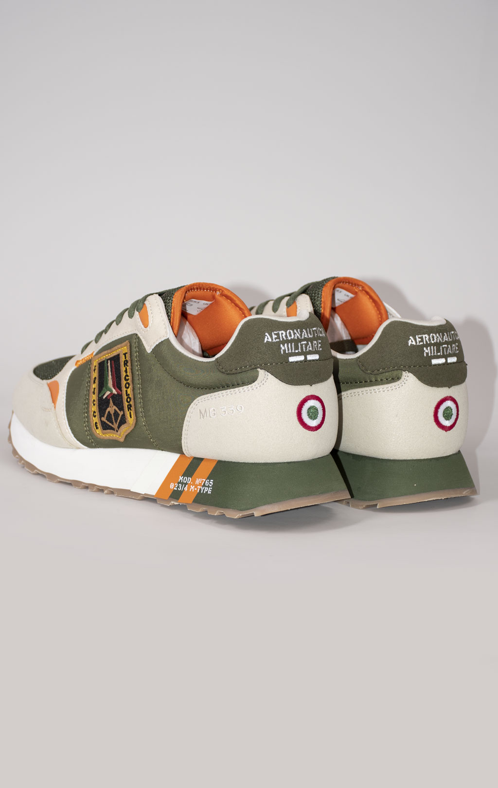 Кроссовки AERONAUTICA MILITARE (SC 275) SS 24 m/CN iguana green 