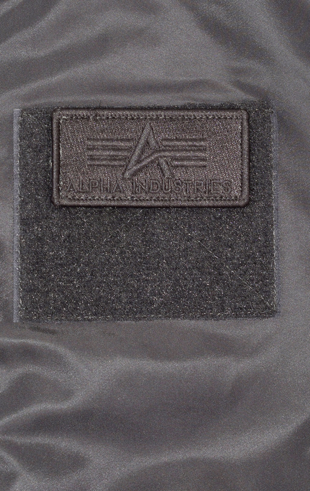Ветровка-бомбер ALPHA INDUSTRIES MA-1 TT CUSTOM greyblack 