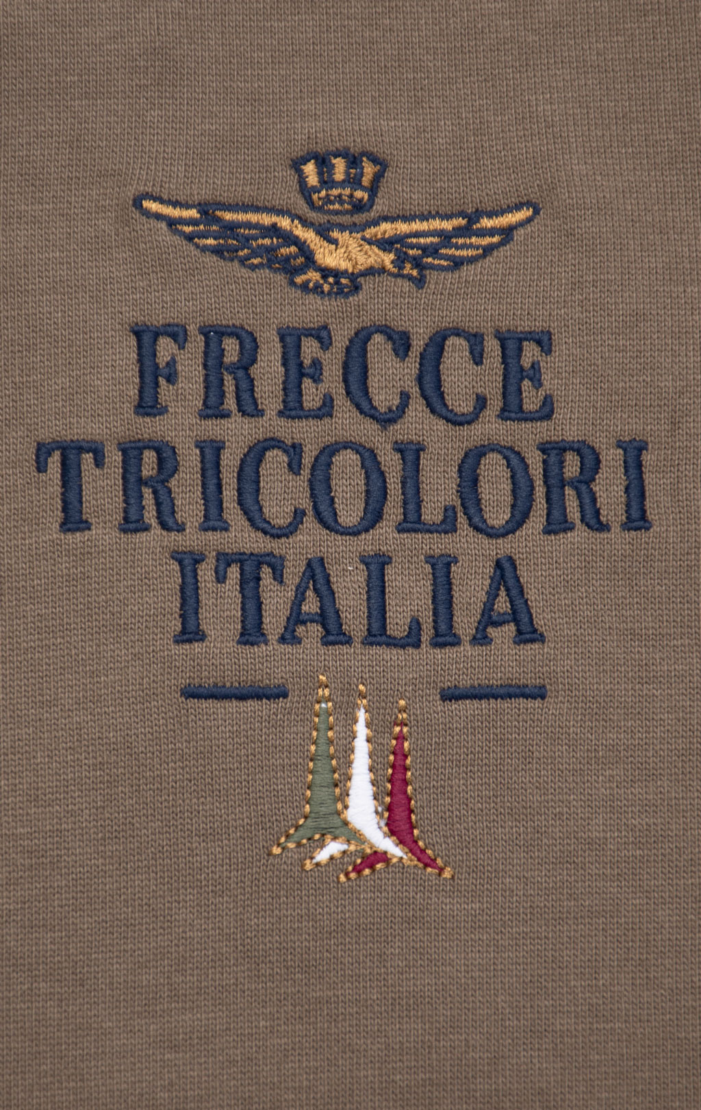 Лонгслив AERONAUTICA MILITARE FW 26/27/BD caffelatte (TS 2574) 