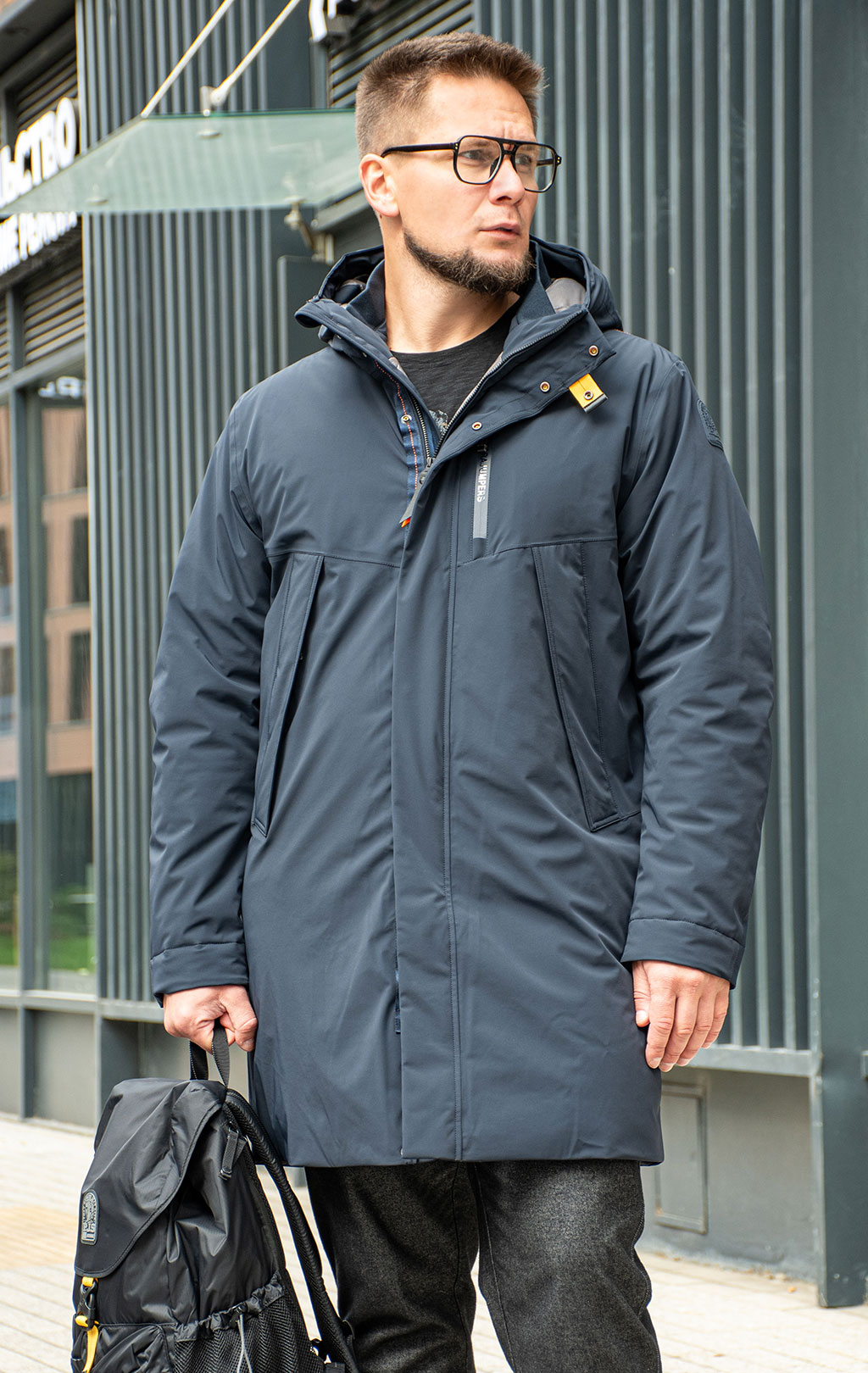 Куртка мембранная PARAJUMPERS EASY FW 25/26 blue navy 