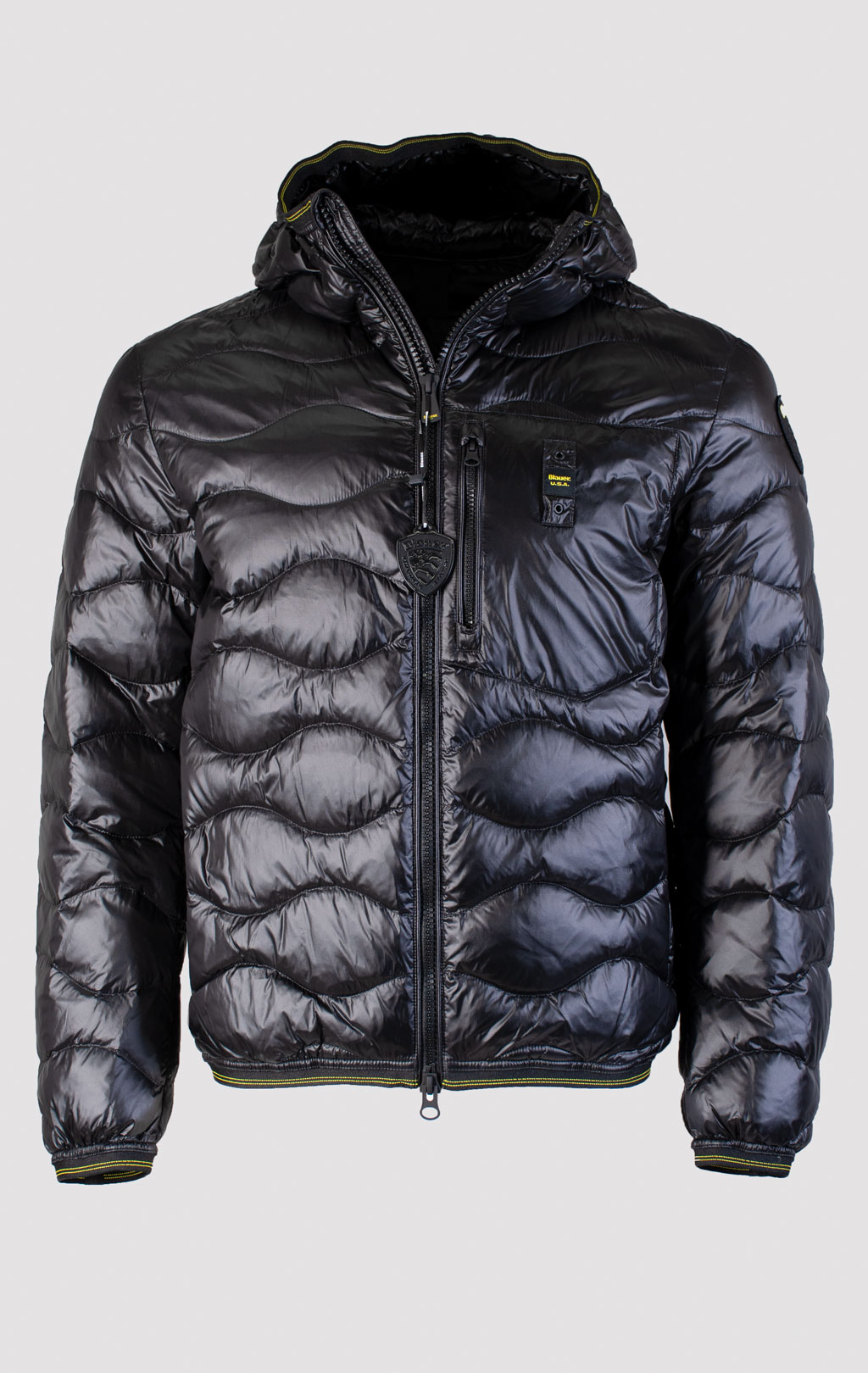 Куртка с капюшоном BLAUER WAVE FW 25/26 black (C03074) 