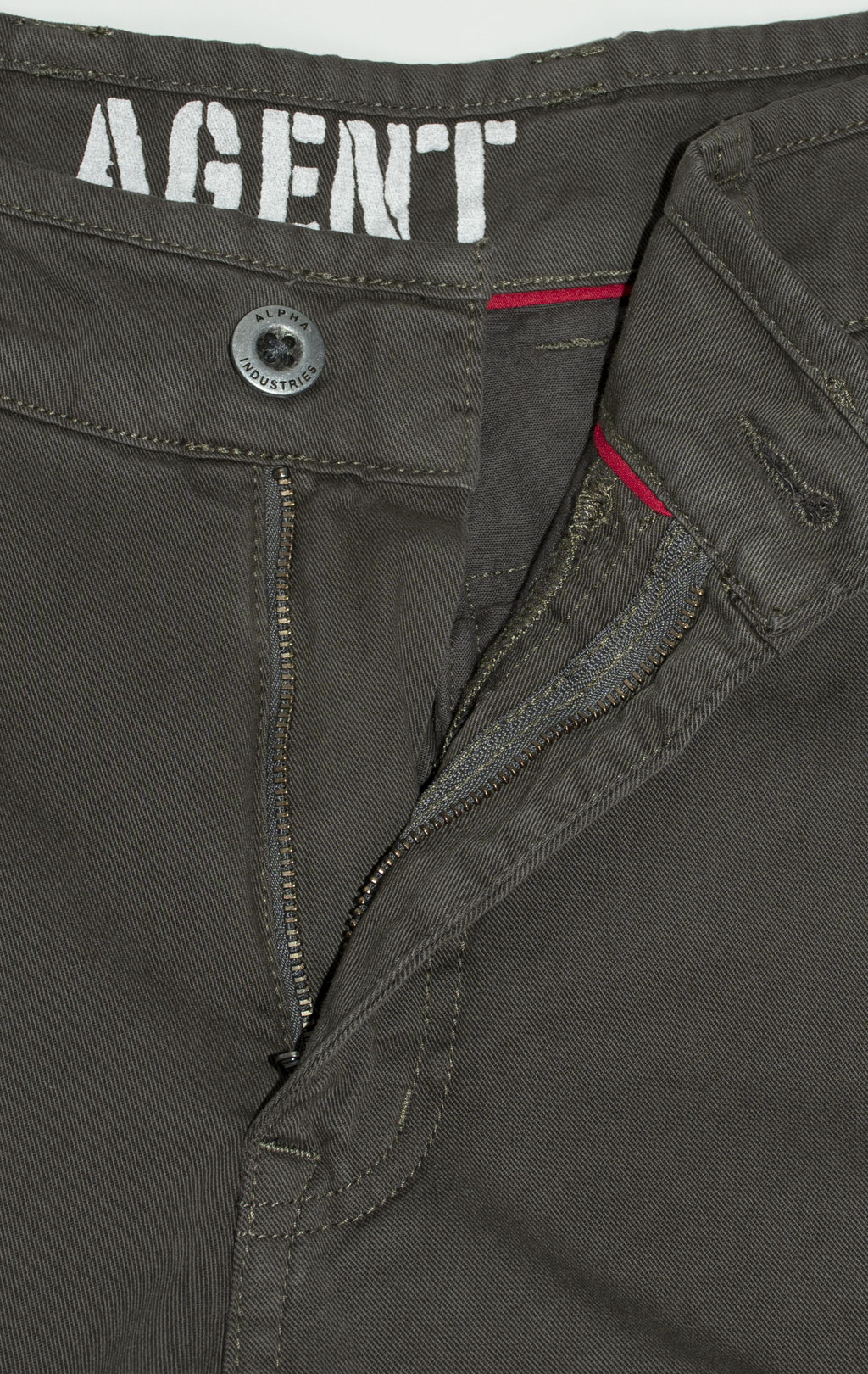 Брюки-карго ALPHA INDUSTRIES AGENT greyblack 