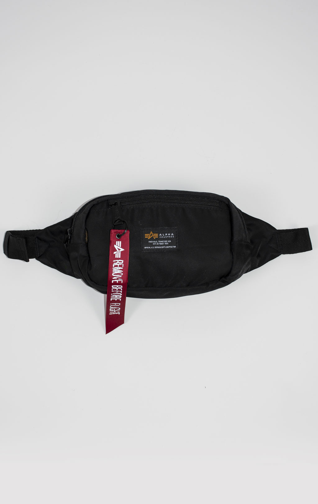 Сумка поясная ALPHA INDUSTRIES CREW WAIST BAG black 