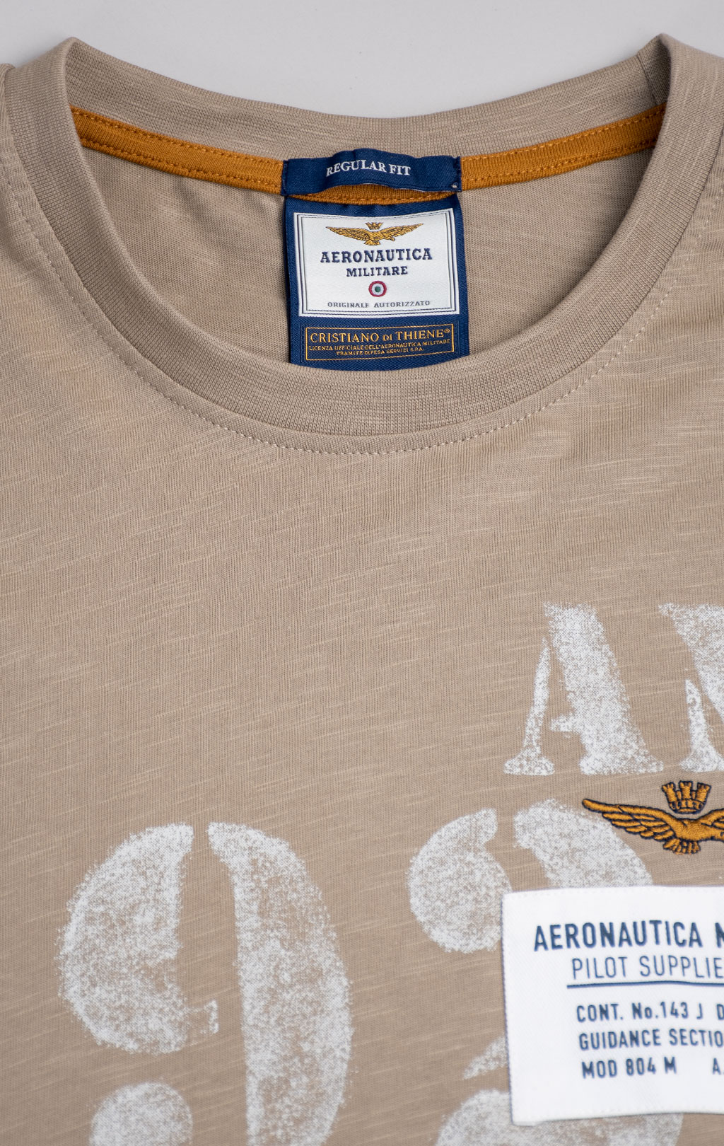 Футболка AERONAUTICA MILITARE SS 26/BD winter twig (TS 2524) 