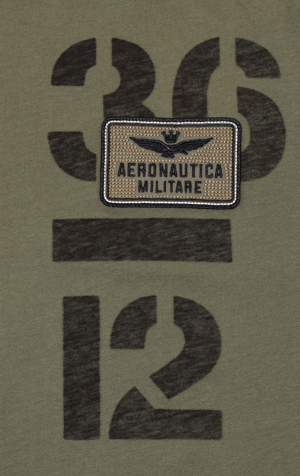 Футболка AERONAUTICA MILITARE SS 21/TR verde scuro (TS 1868) 