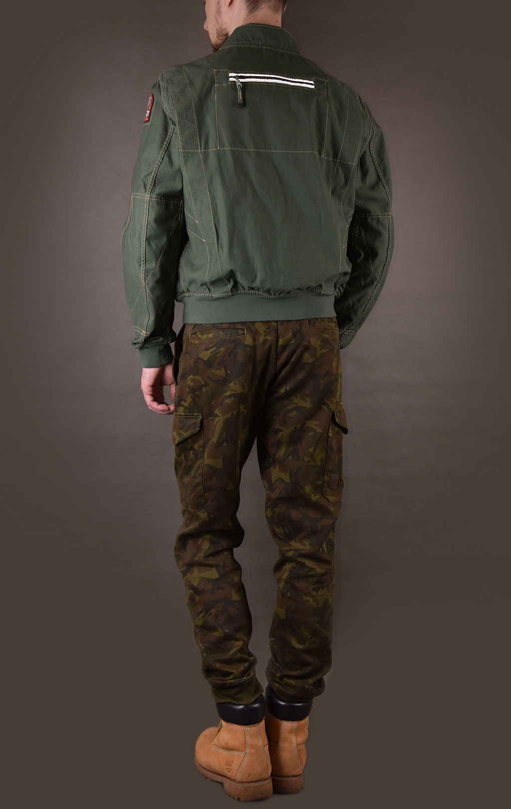 Ветровка PARAJUMPERS 175TH. SOUTH DAKOTA reversible cactus 