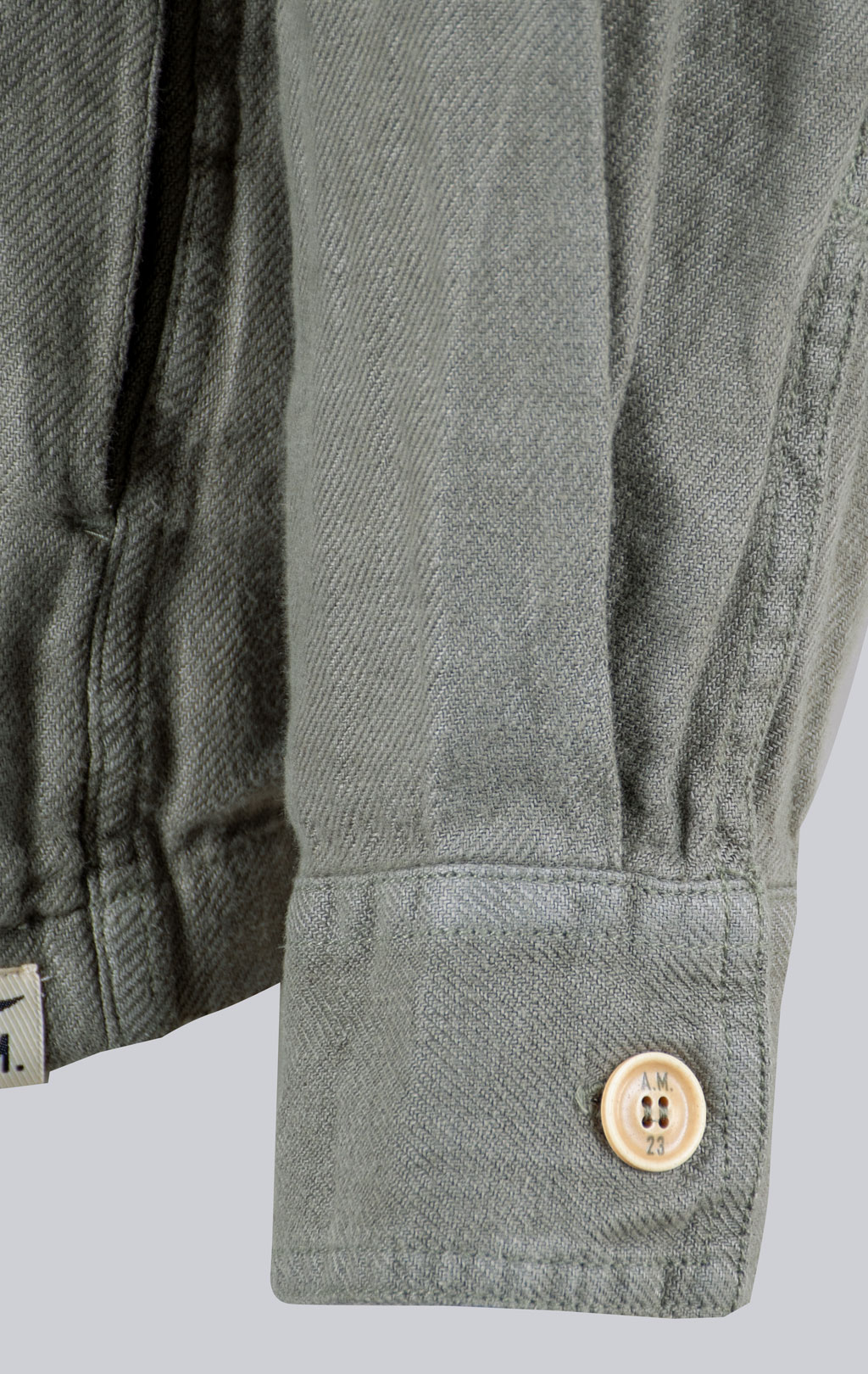Рубашка AERONAUTICA MILITARE SS 26/IN lichen green (AC 0040) 