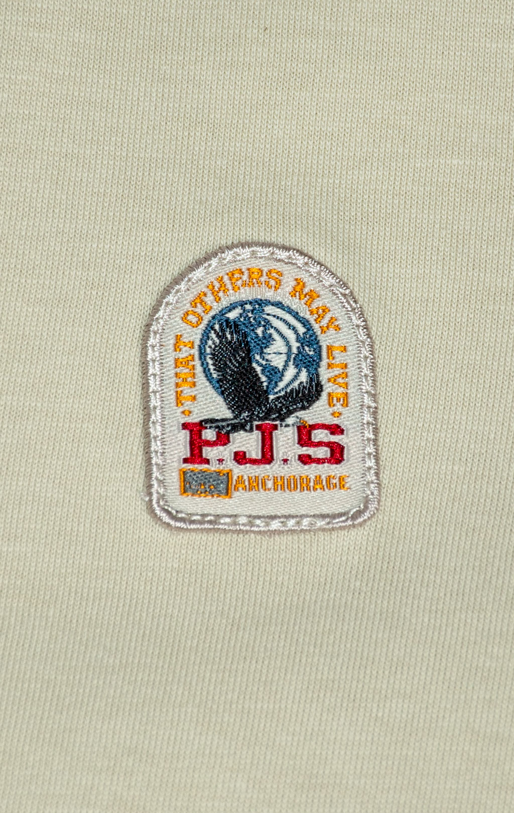 Футболка PARAJUMPERS PATCH TEE SS 25 m asparagus 