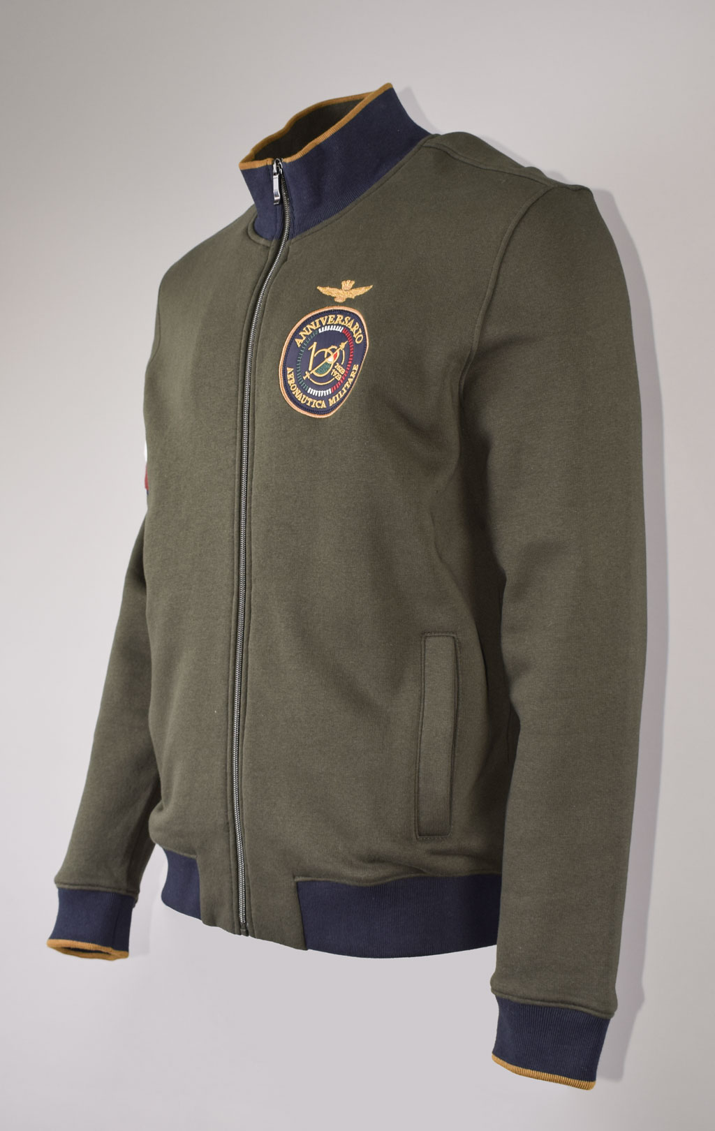 Олимпийка AERONAUTICA MILITARE FW 23/24/BD dark green (FE 1822) 
