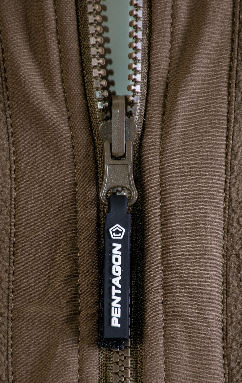 Куртка с капюшоном Pentagon SHERPA IANOS 2 in 1 флис khaki/06E-RAL7013 09057 