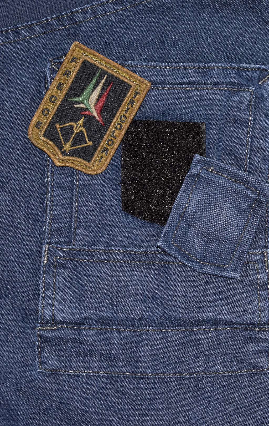 Джинсы-карго AERONAUTICA MILITARE плотные FW 20/21/AL blue navy (PA 939) 