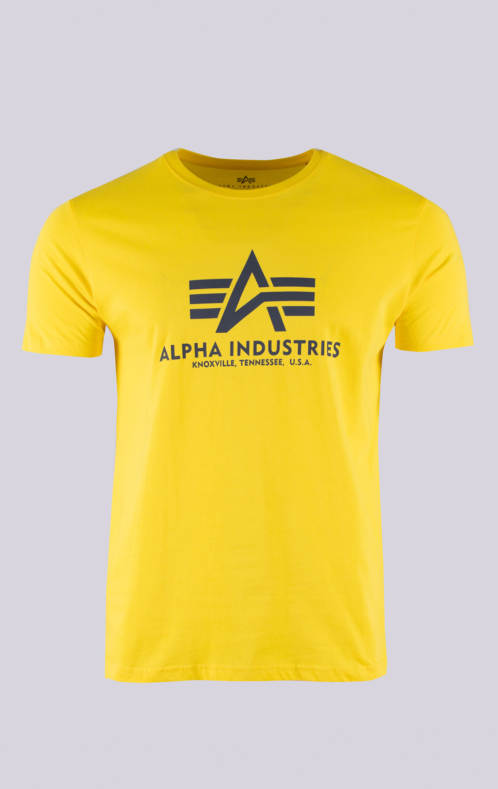 Футболка ALPHA INDUSTRIES BASIC T empire yellow 