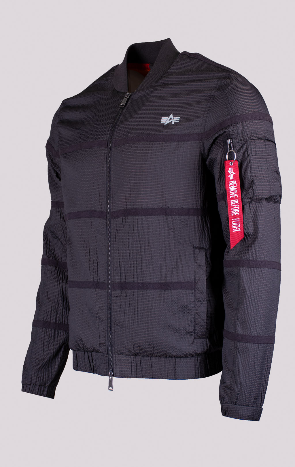Ветровка ALPHA INDUSTRIES PARACHUTE UTILITY original fit black 