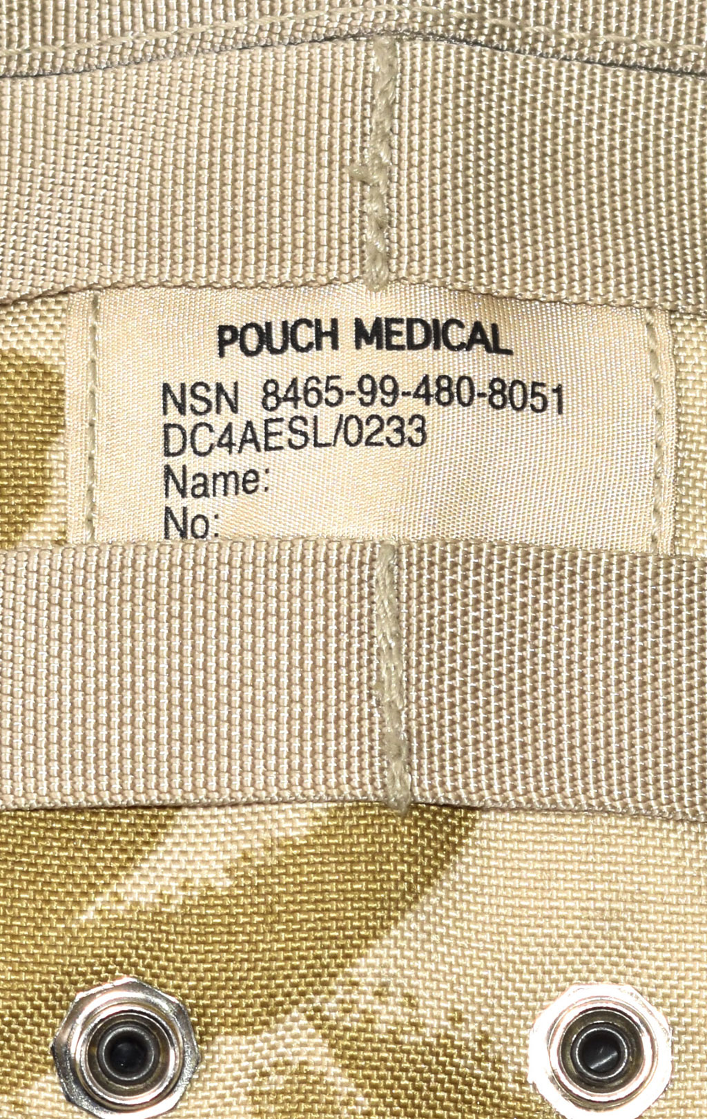 Подсумок медицинский Medical MOLLE dpm desert Англия