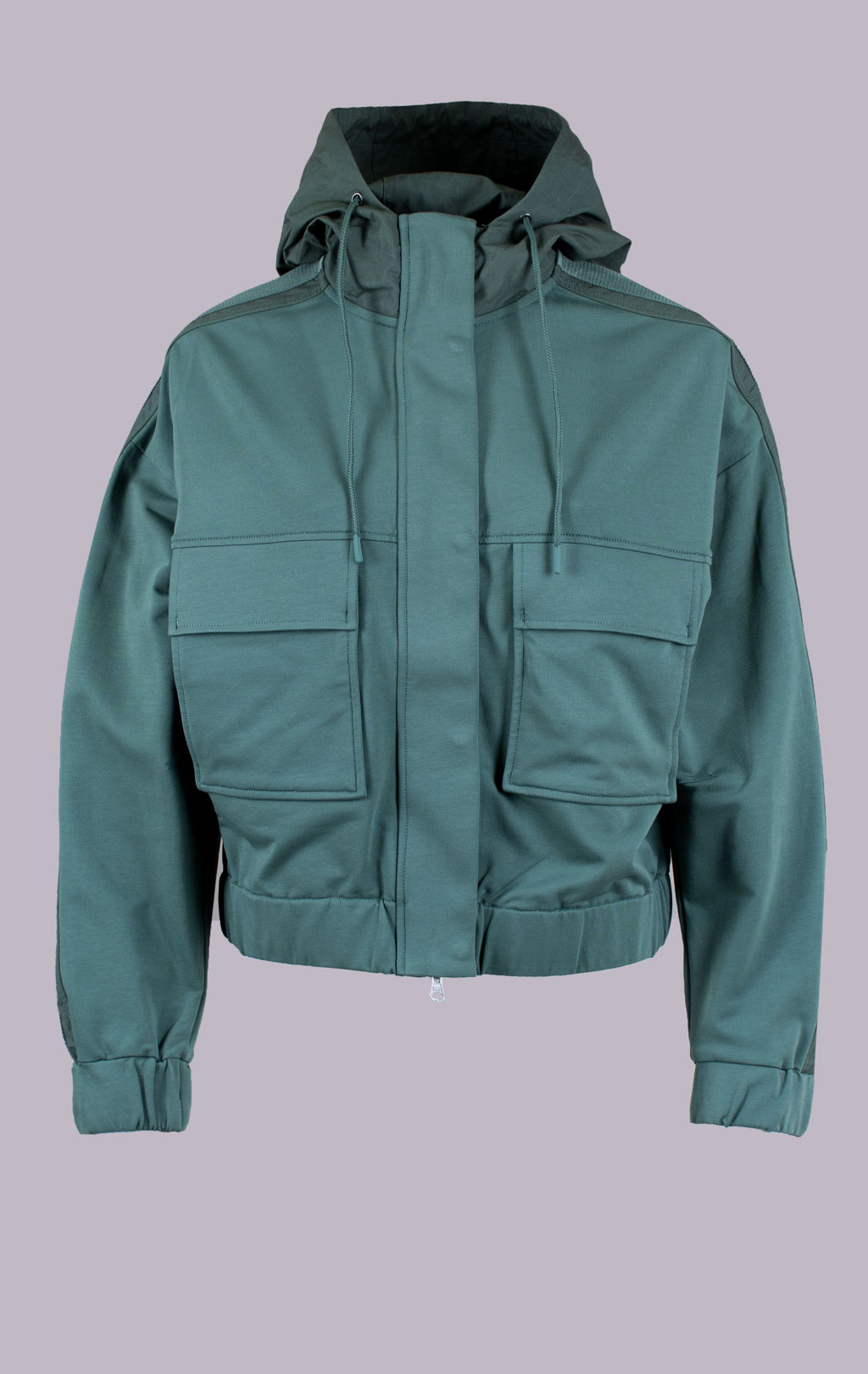 Женская толстовка PARAJUMPERS SALVAGE на молнии SS 26 smoky pine 