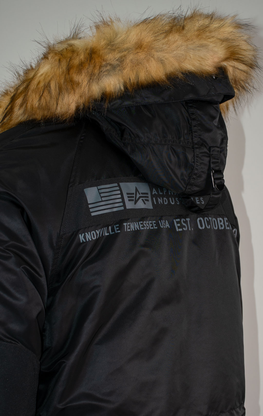 Аляска ALPHA INDUSTRIES AIRBORNE N-3B black 