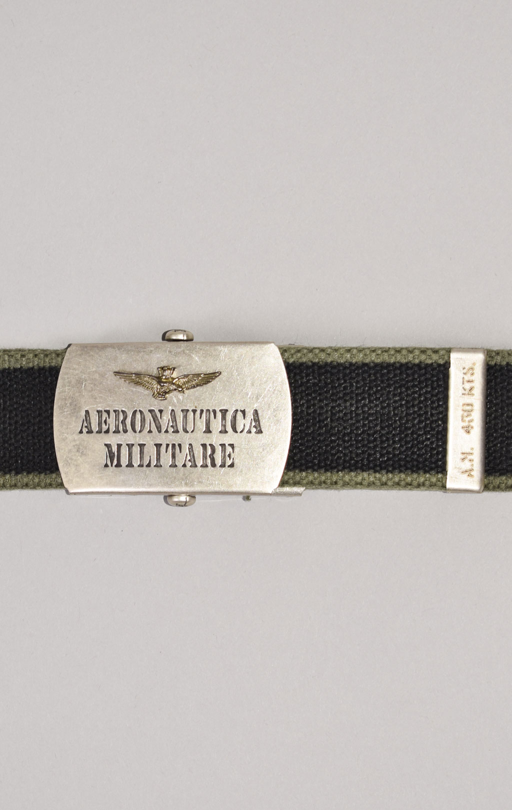 Ремень тканевый AERONAUTICA MILITARE FW 22/23/IT verde militare (CI 285) 