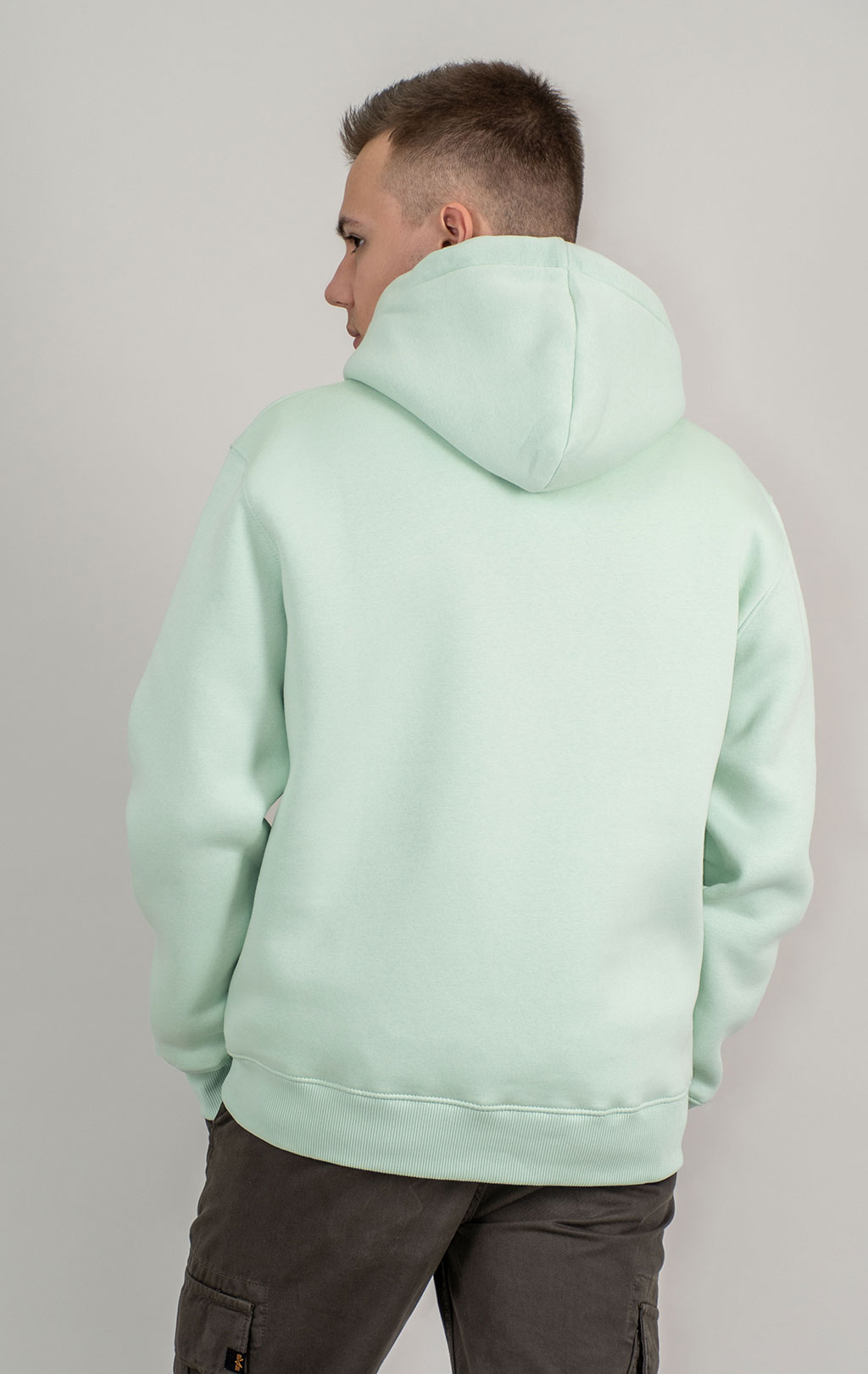 Толстовка ALPHA INDUSTRIES BASIC HOODY mint 