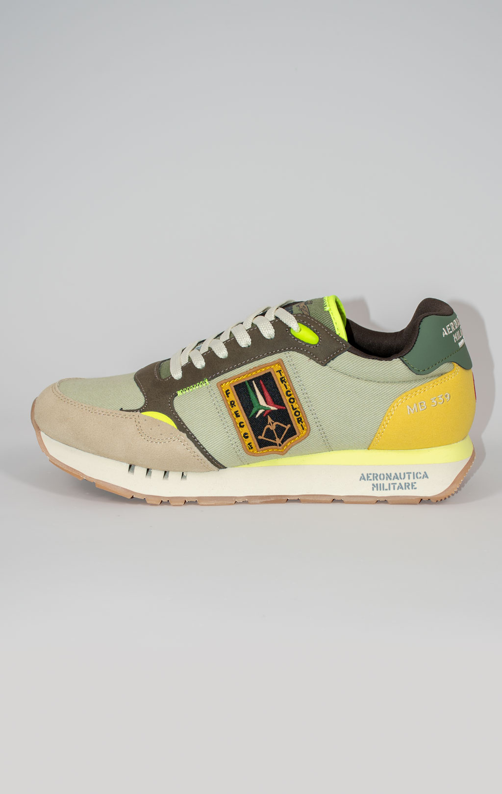 Кроссовки AERONAUTICA MILITARE (SC 292) SS 25/CN bamboo/agave 