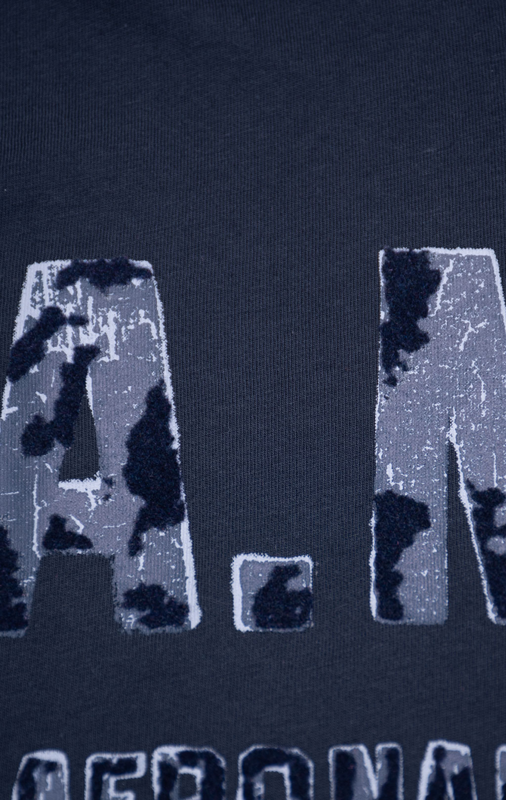 Лонгслив AERONAUTICA MILITARE FW 26/27/BD blue navy (TS 2583) 