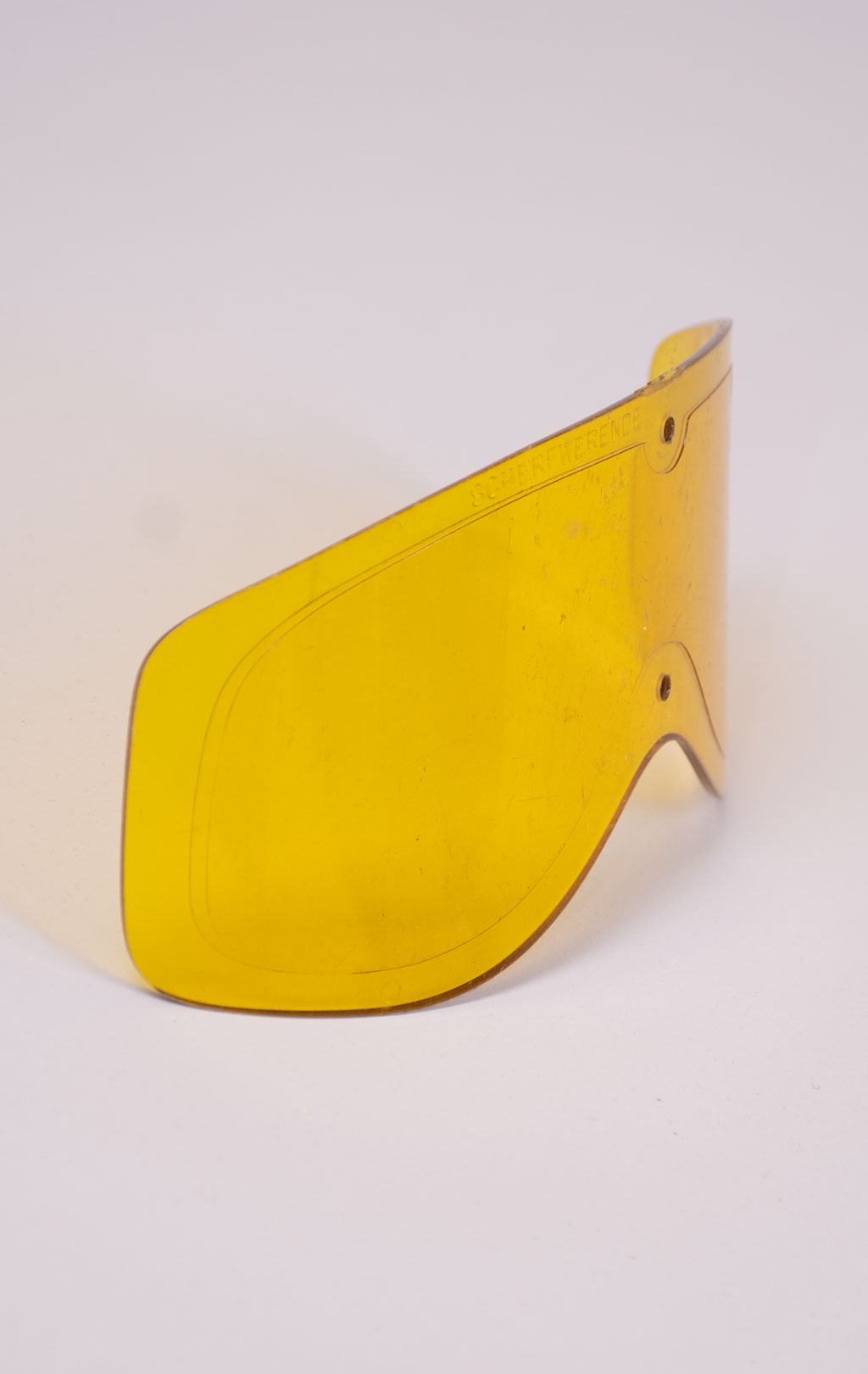 Стекло баллистич. на очки yellow б/у 