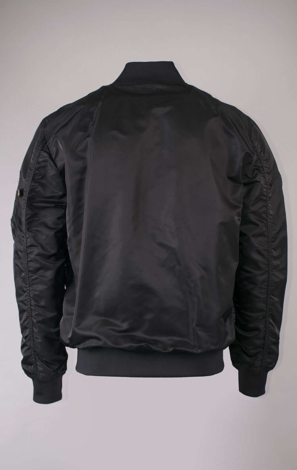 Ветровка-бомбер ALPHA INDUSTRIES MA-1 MOON LANDING REVERSIBLE black 