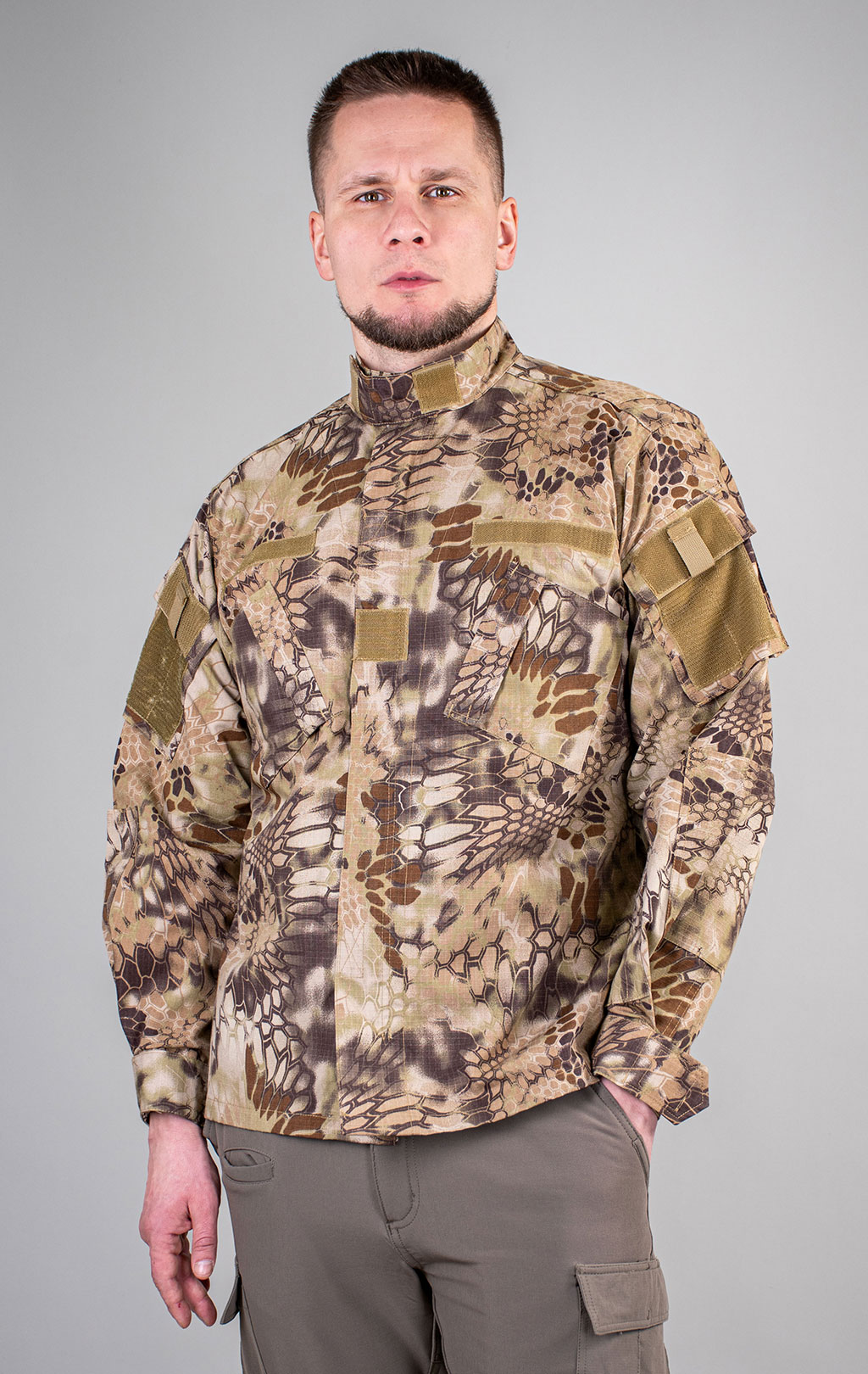 Китель полевой Mil-Tec ACU rip-stop mandrake tan 