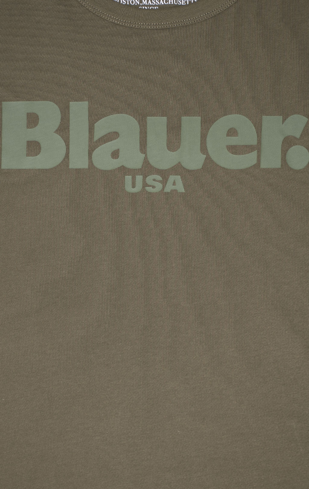 Футболка BLAUER SS 24 olive (HO2142) 