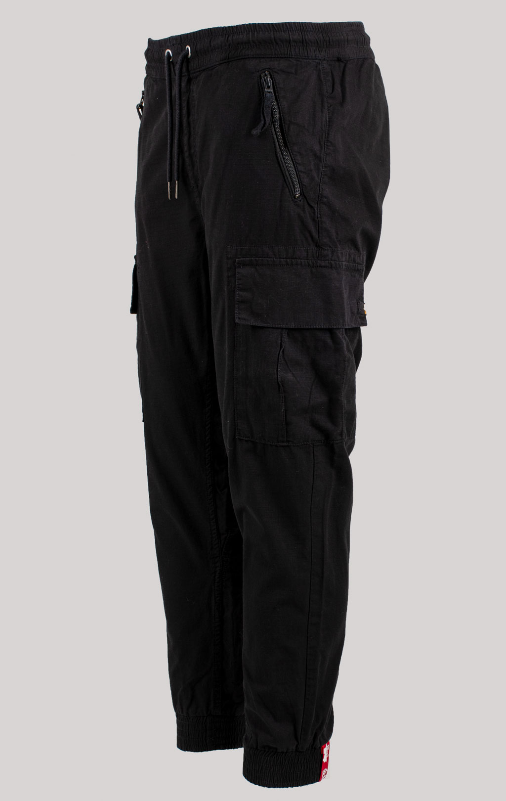 Брюки джоггеры ALPHA INDUSTRIES RIPSTOP JOGGER black 