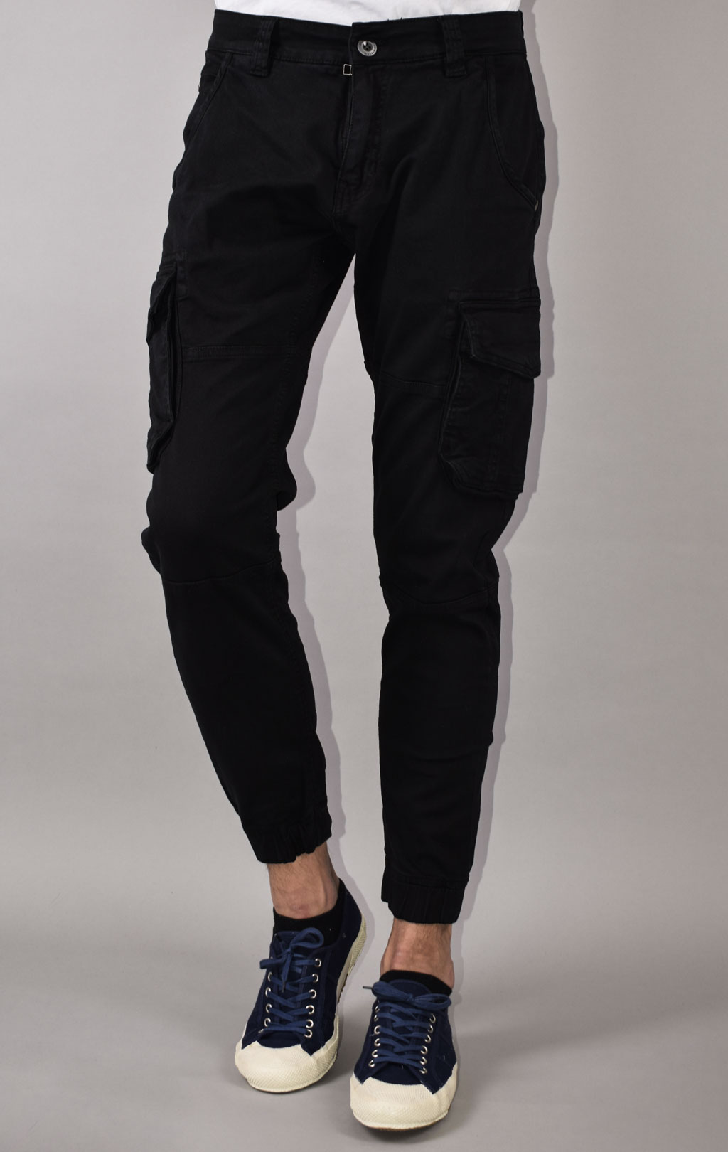 Брюки-карго ALPHA INDUSTRIES ARMY black 