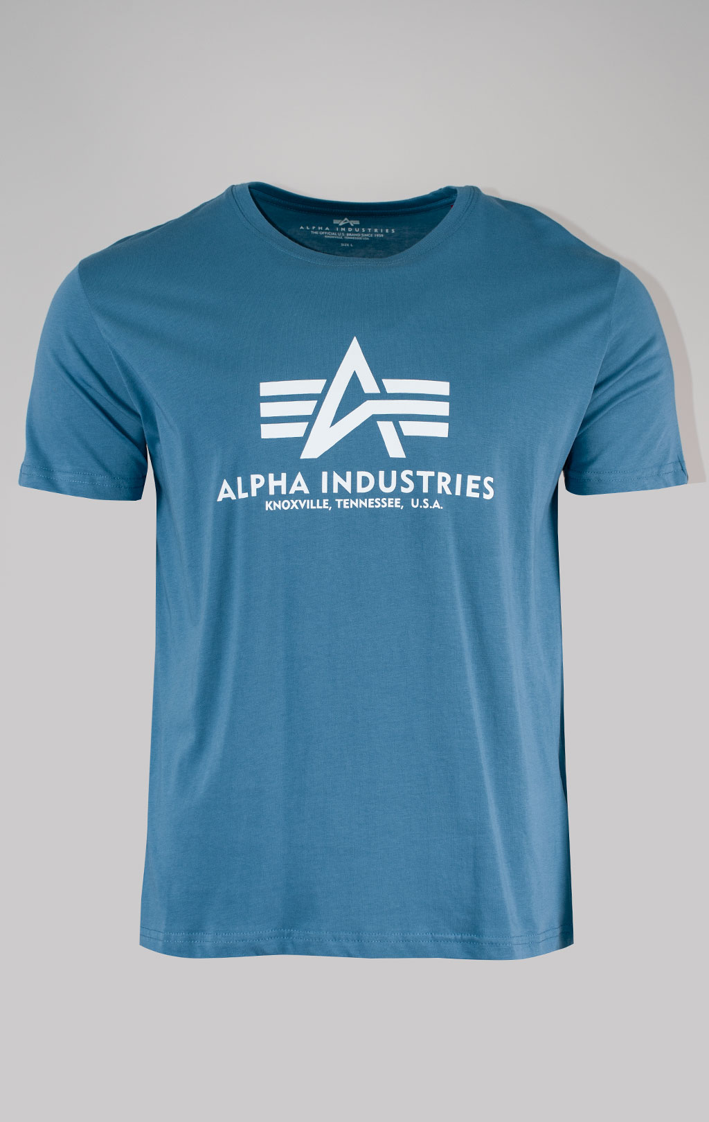 Футболка ALPHA INDUSTRIES BASIC T airforce blue 