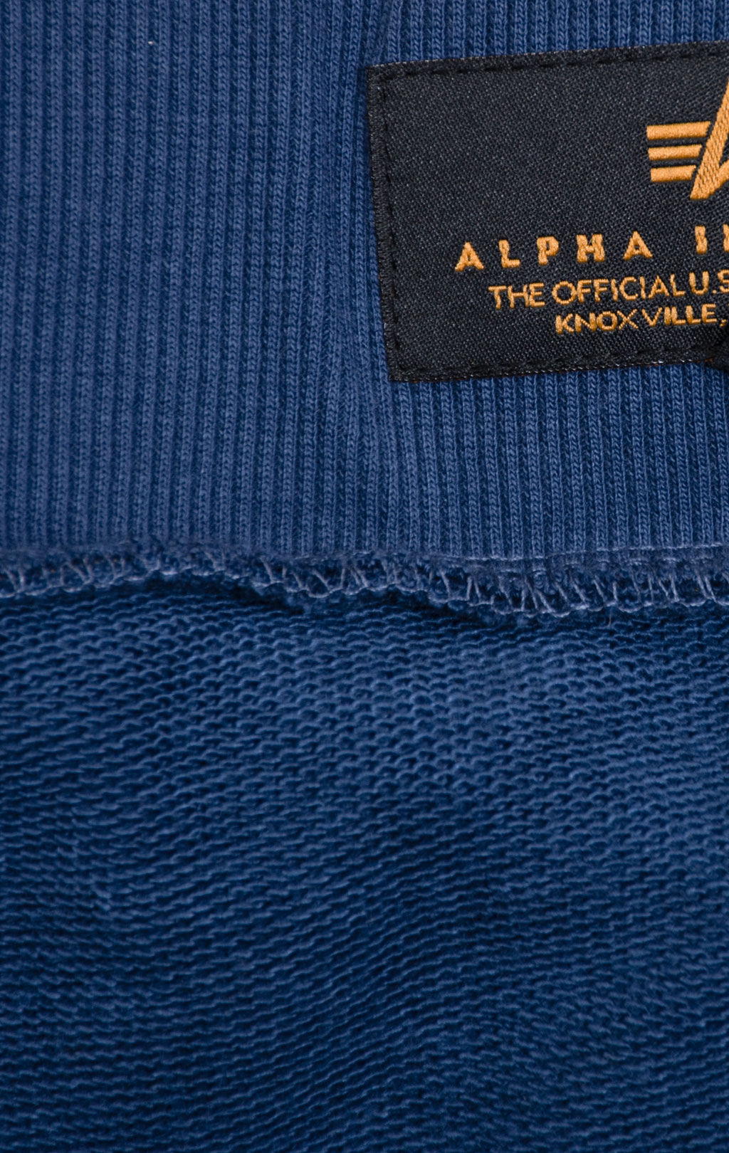 Брюки спортивные джоггеры ALPHA INDUSTRIES BIG LETTERS JOGGER new navy 