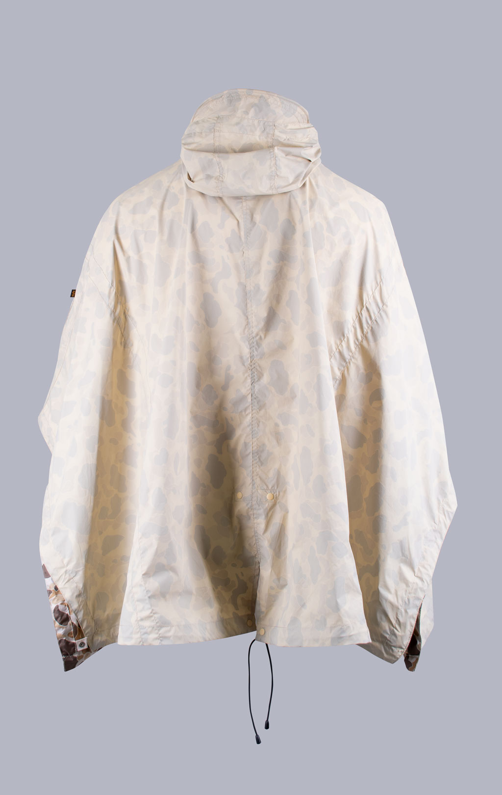 Ветровка-пончо ALPHA INDUSTRIES PACKAWAY PONCHO SS 24 m limestone 