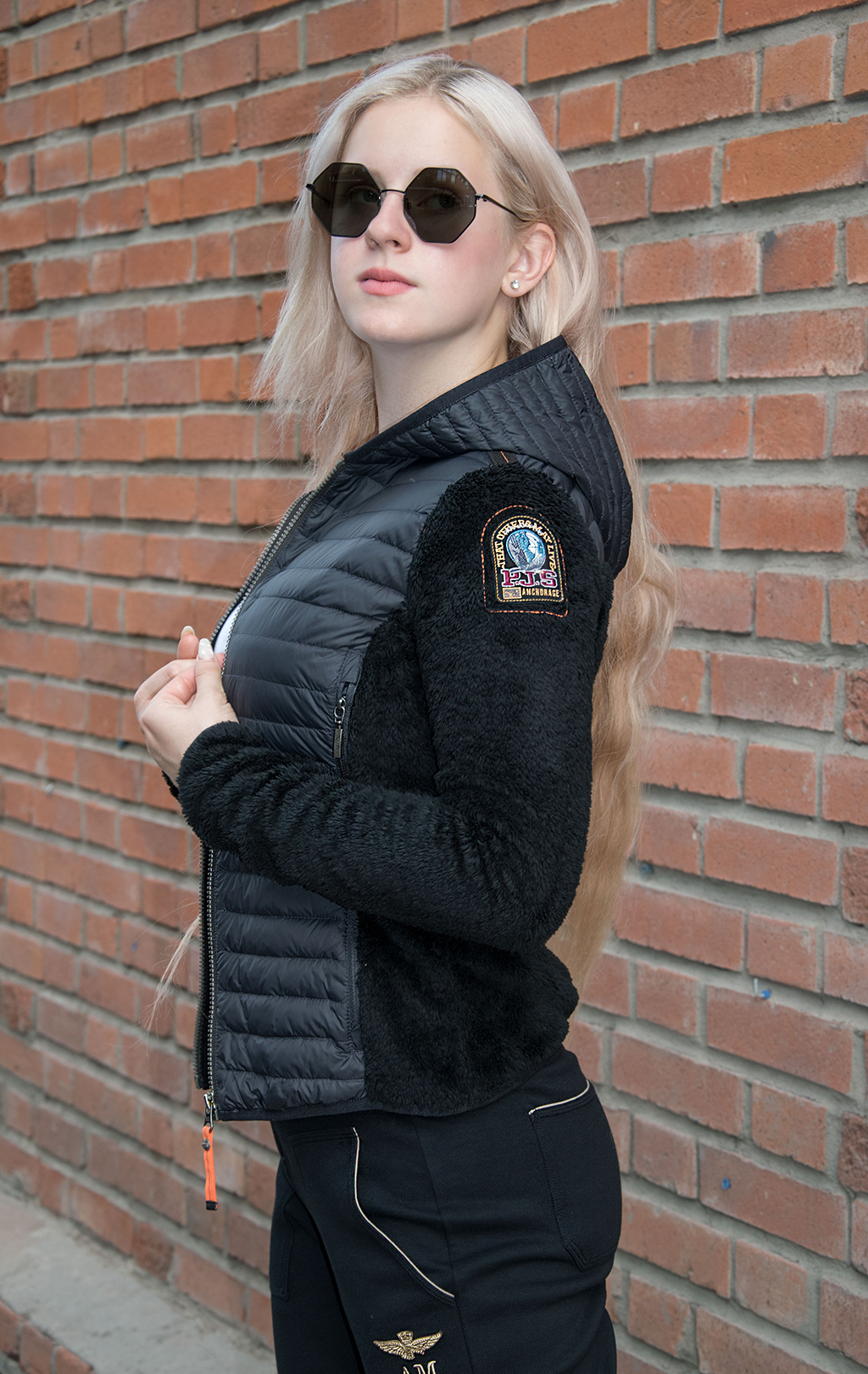 Женская толстовка PARAJUMPERS FLY black 