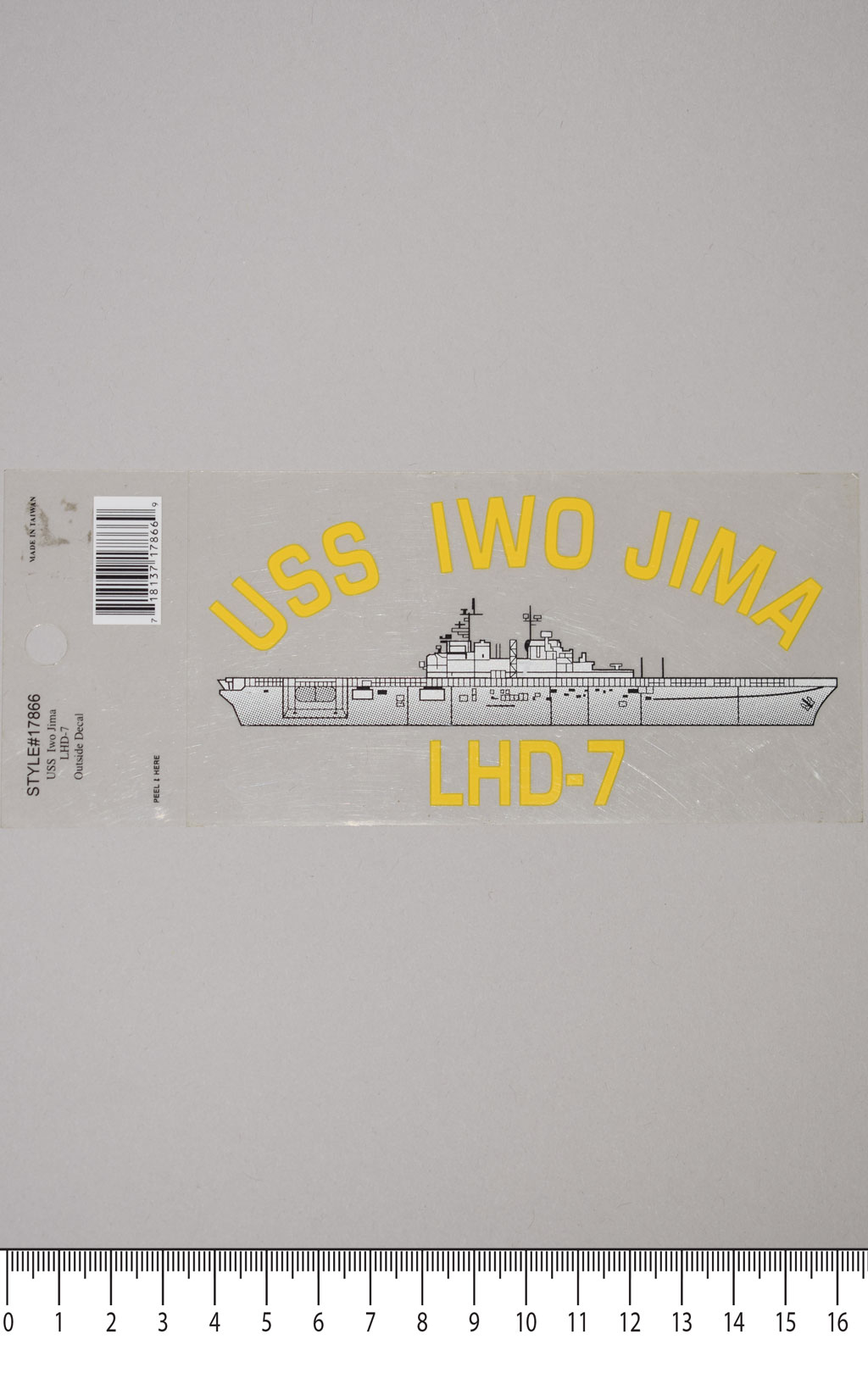 Наклейка USS IWO JIMA #17866 США