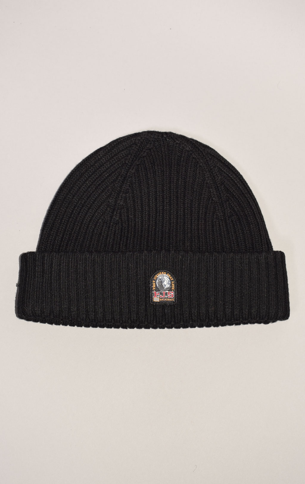 Шапка вязаная PARAJUMPERS RIB HAT FW 25/26 black 