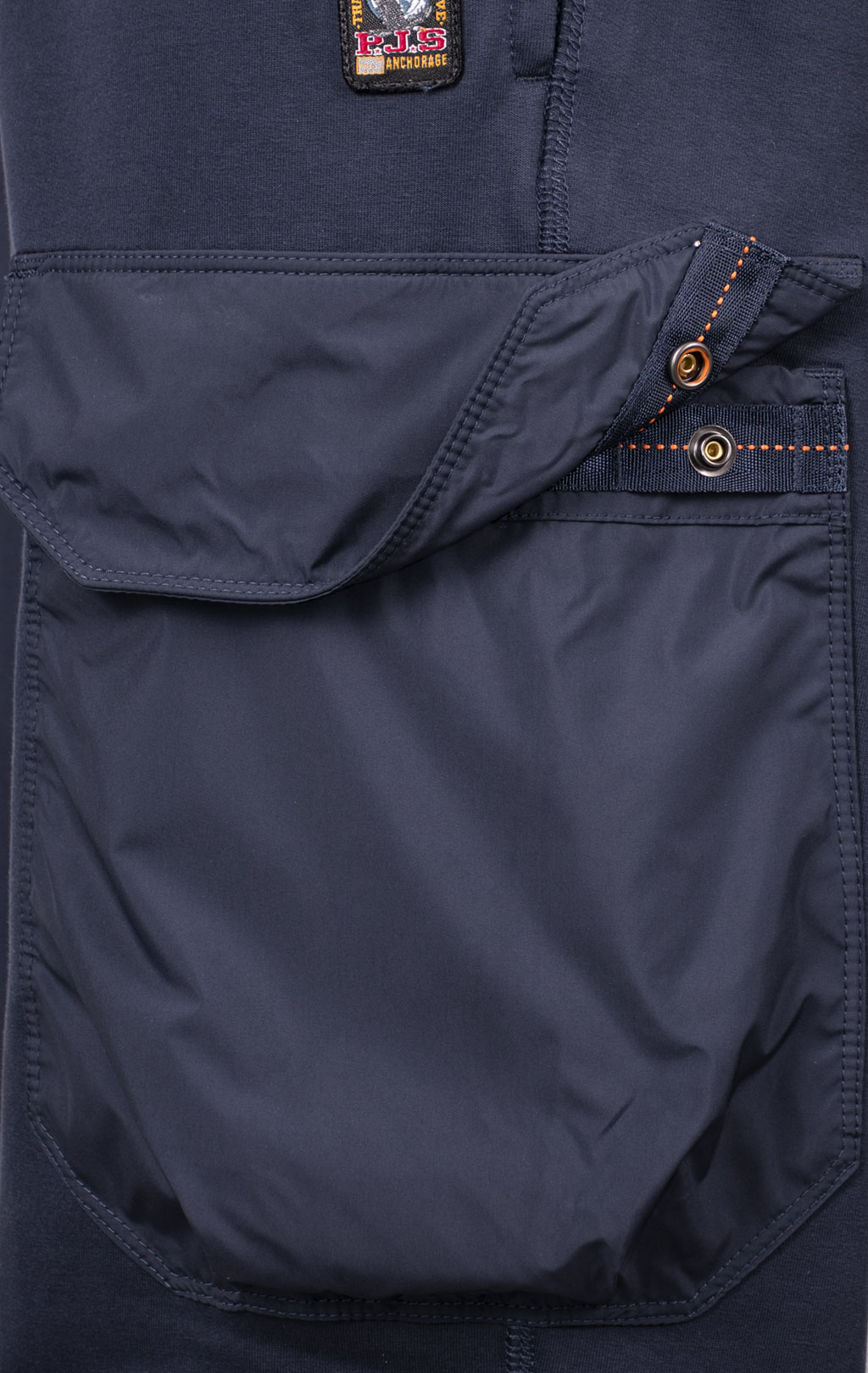 Брюки джоггеры трикотажные PARAJUMPERS KENNET с карманами SS 25 m blue navy 