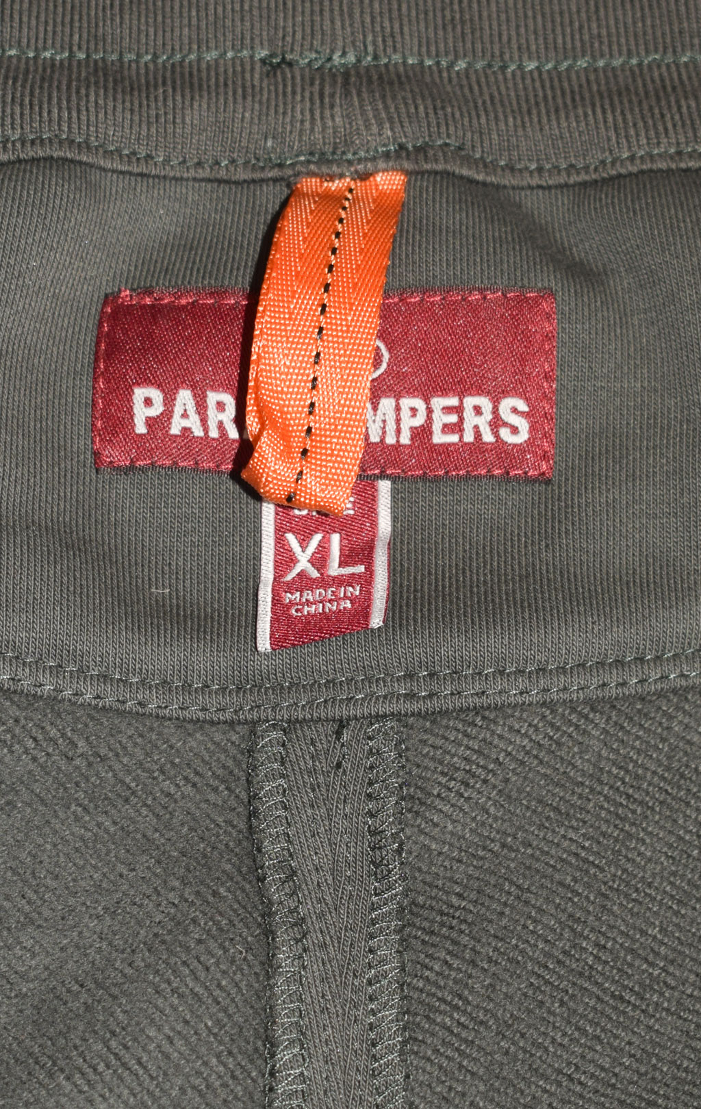 Брюки джоггеры трикотажные PARAJUMPERS KENNET с карманами FW 23/24 green gables 