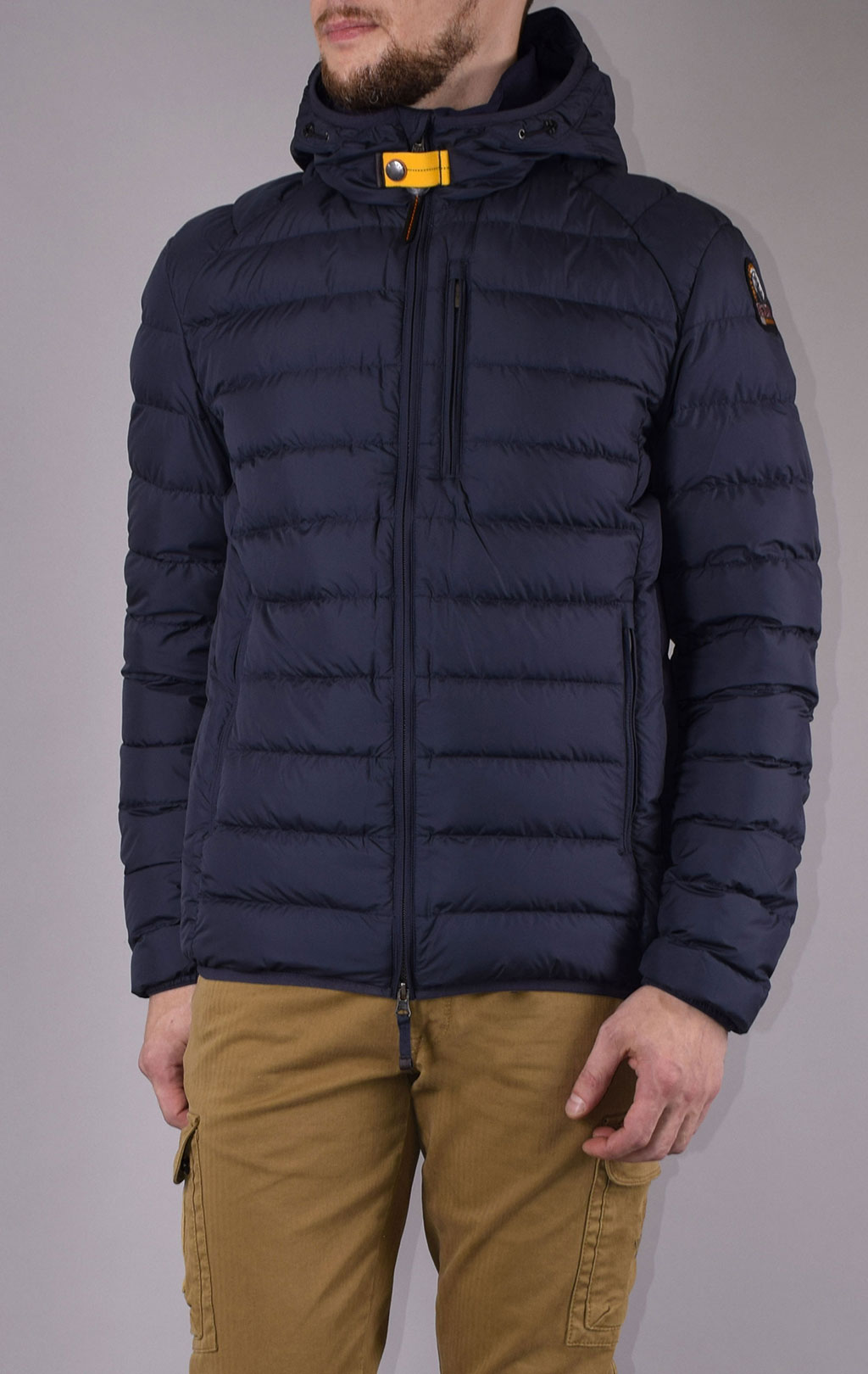 Куртка-пуховик лёгкая PARAJUMPERS LAST MINUTE FW 20/21 navy 