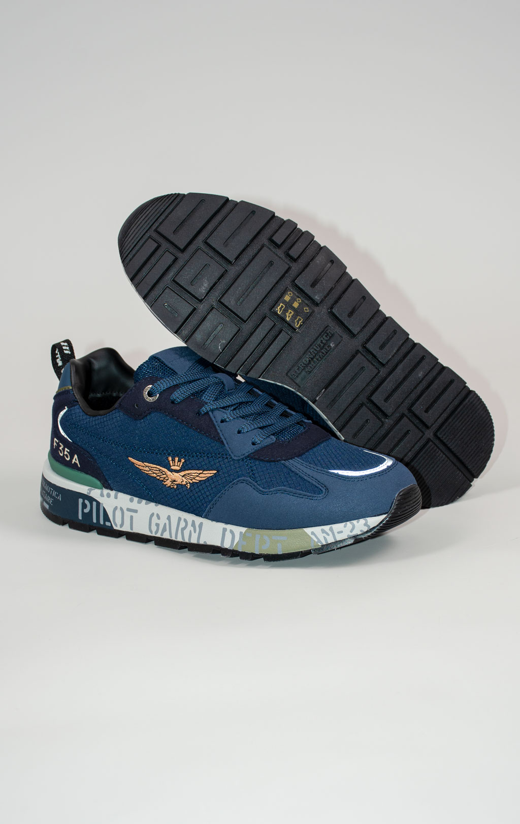 Кроссовки AERONAUTICA MILITARE (SC 0276) FW 25/26/CN blue navy 