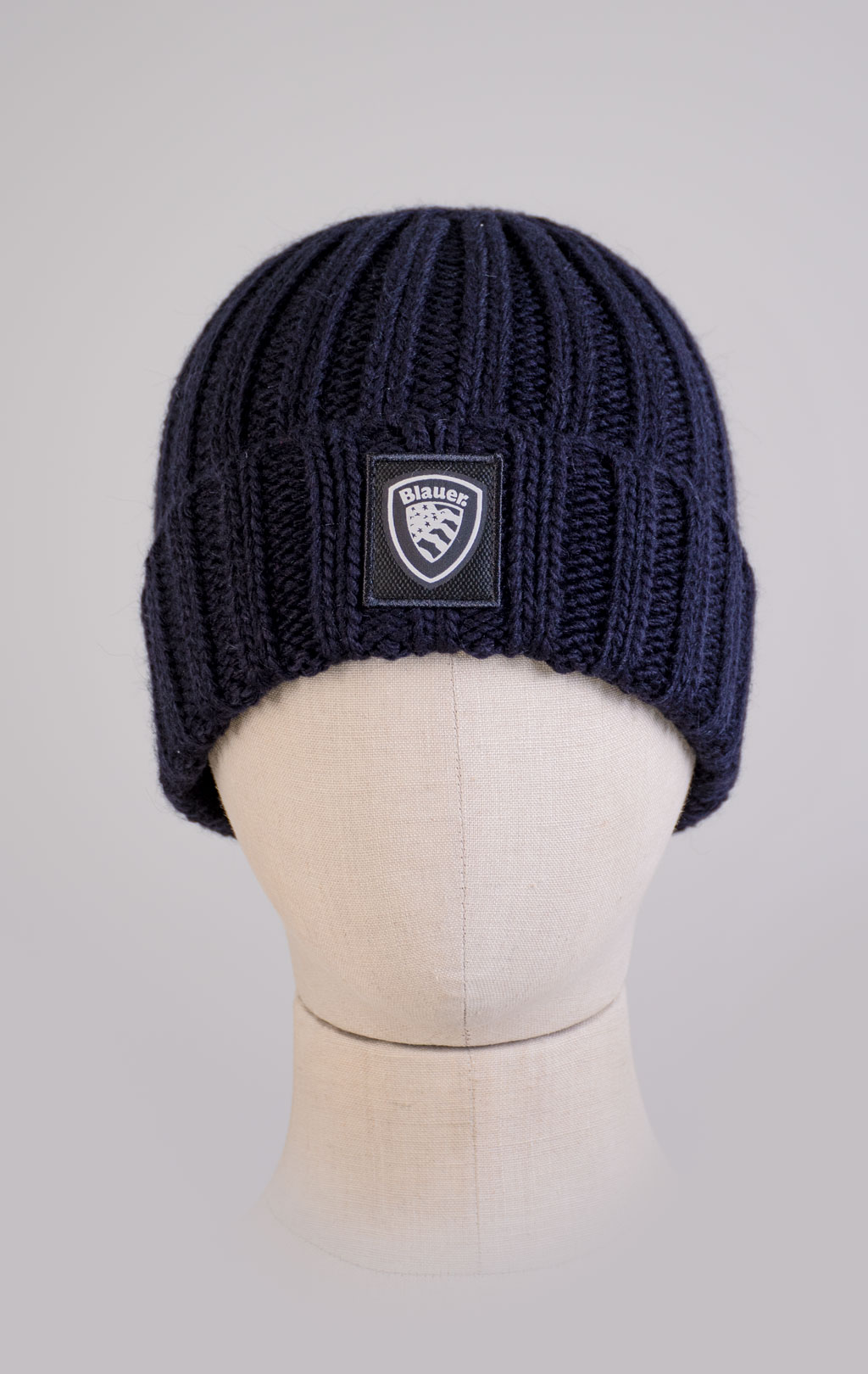 Шапка вязаная BLAUER KIBLY FW 25/26 blue (A05301) 