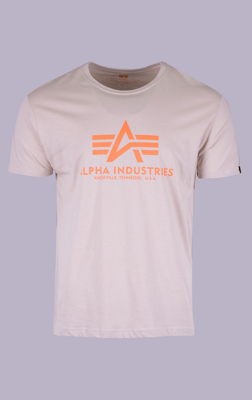 Футболка ALPHA INDUSTRIES BASIC T organic beige 