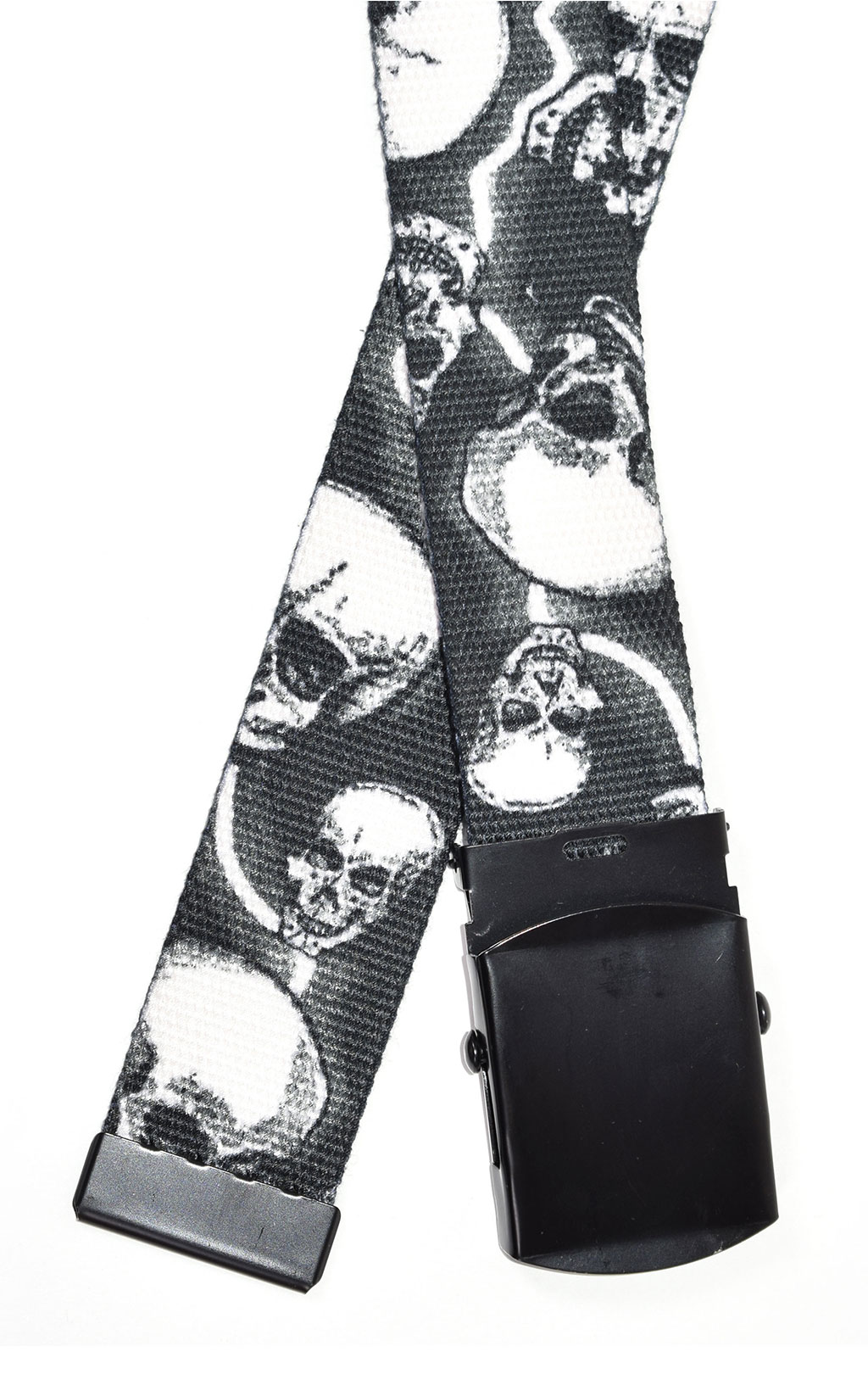 Ремень брючный SKULL LIGHTNING нейлон 