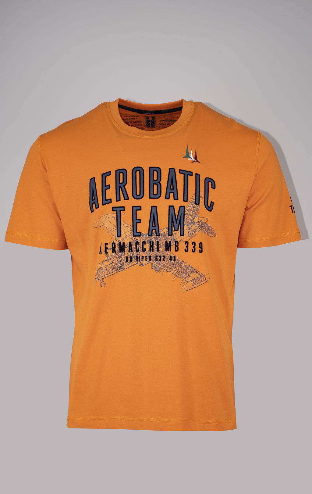 Футболка AERONAUTICA MILITARE SS 24/BD carrot orange (TS 2219) 