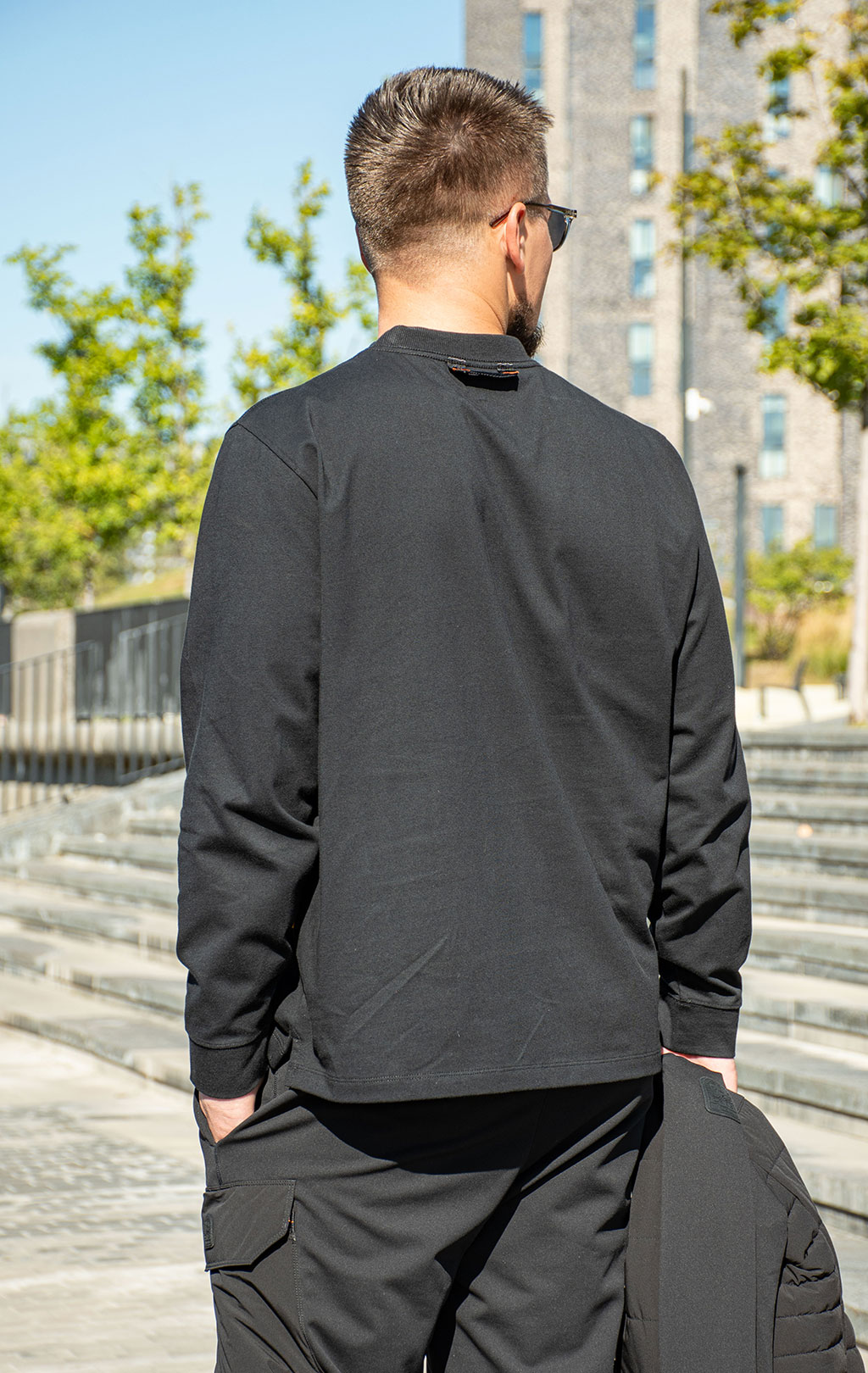Лонгслив PARAJUMPERS ROYAL плотный FW 25/26 black 