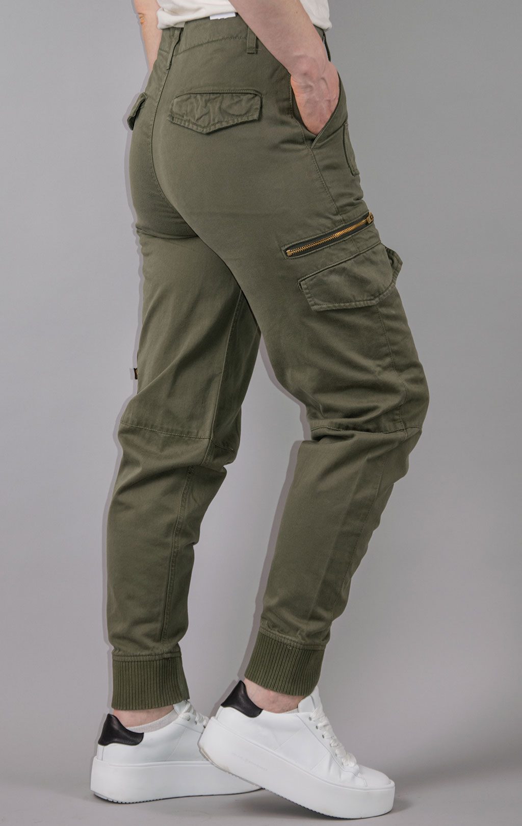 Брюки-карго ALPHA INDUSTRIES A-11 PANT плотные dark olive 