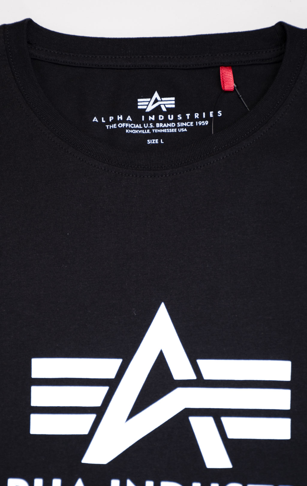 Лонгслив ALPHA INDUSTRIES BASIC LS black 