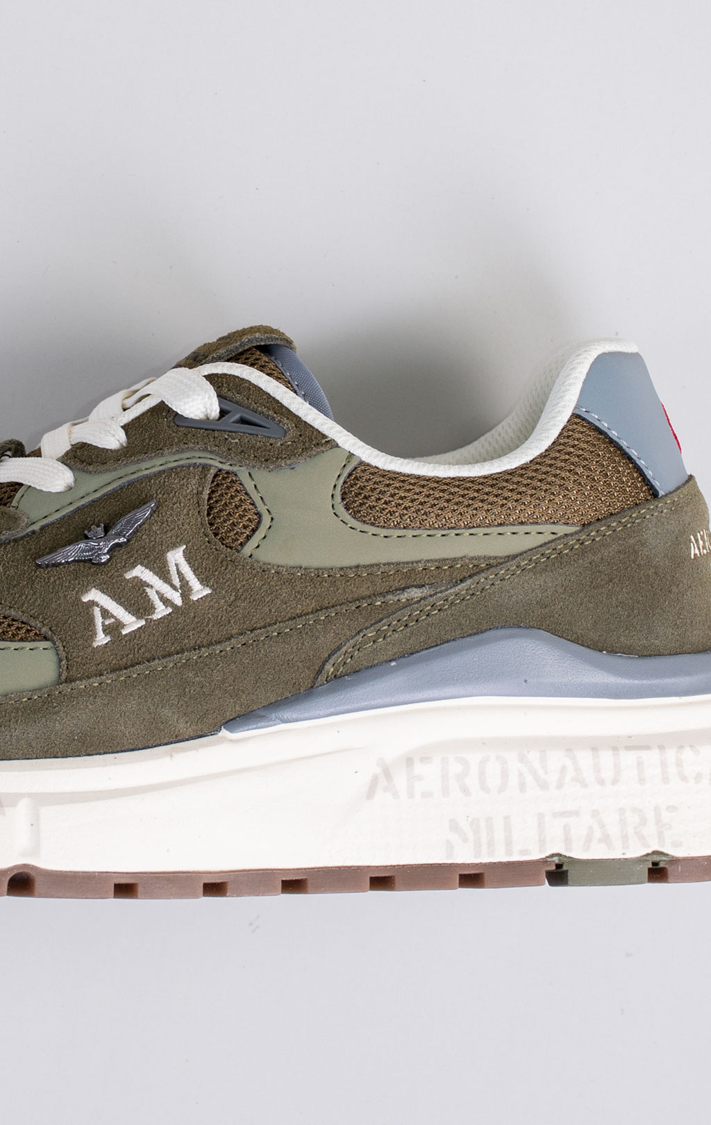 Кроссовки AERONAUTICA MILITARE (SC 0318) SS 26/CN oliva 