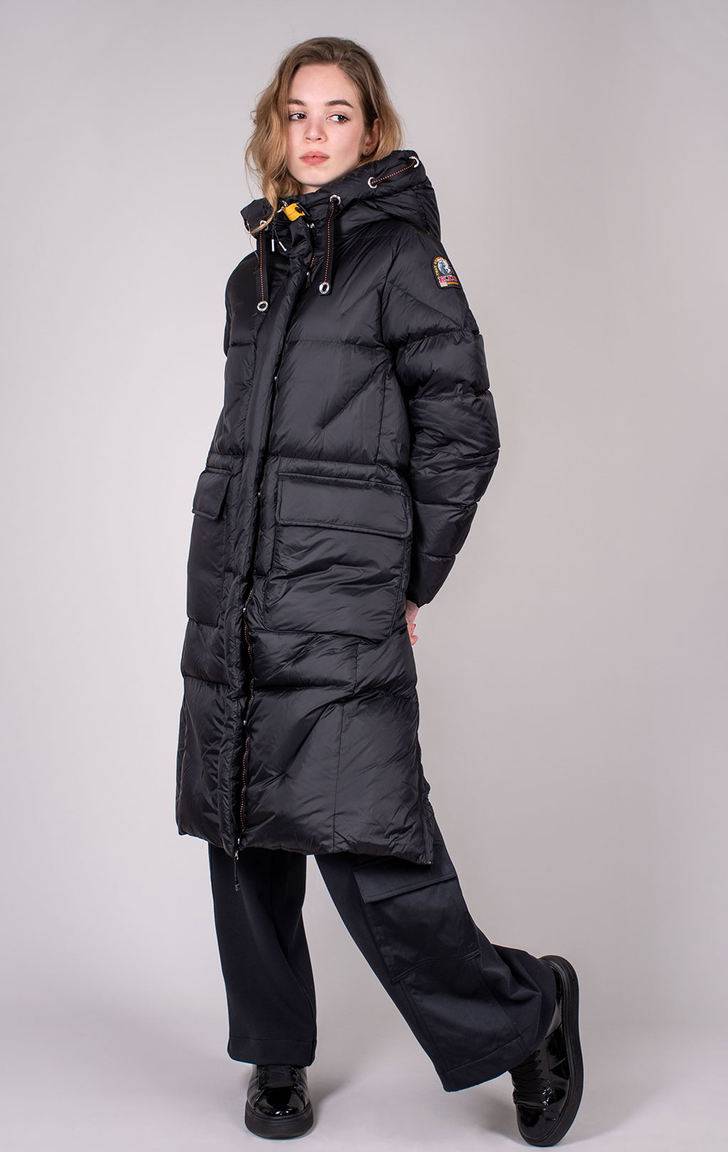 Женское пальто пуховое PARAJUMPERS LEONIE FW 24/25 black 
